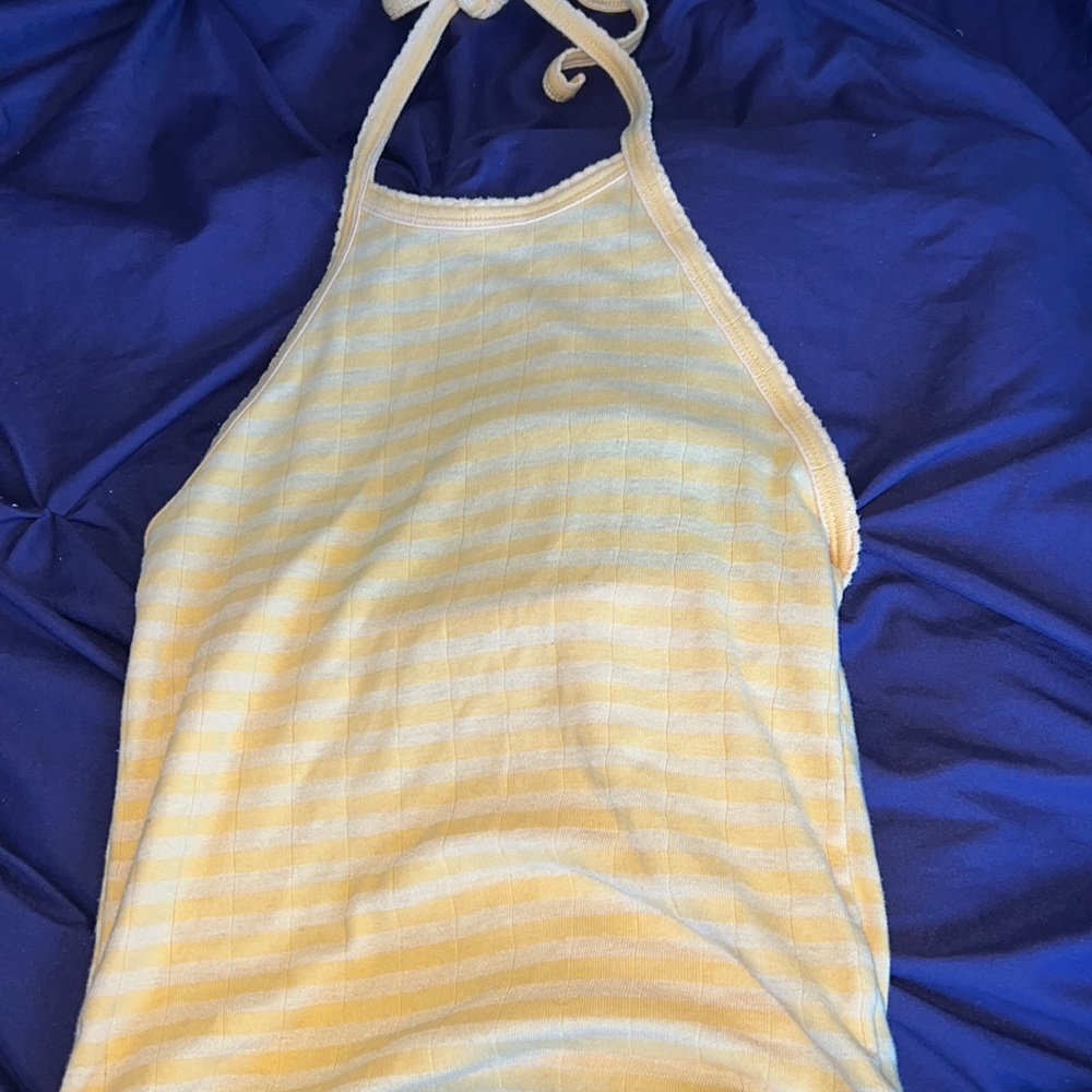 Yellow Halter Top